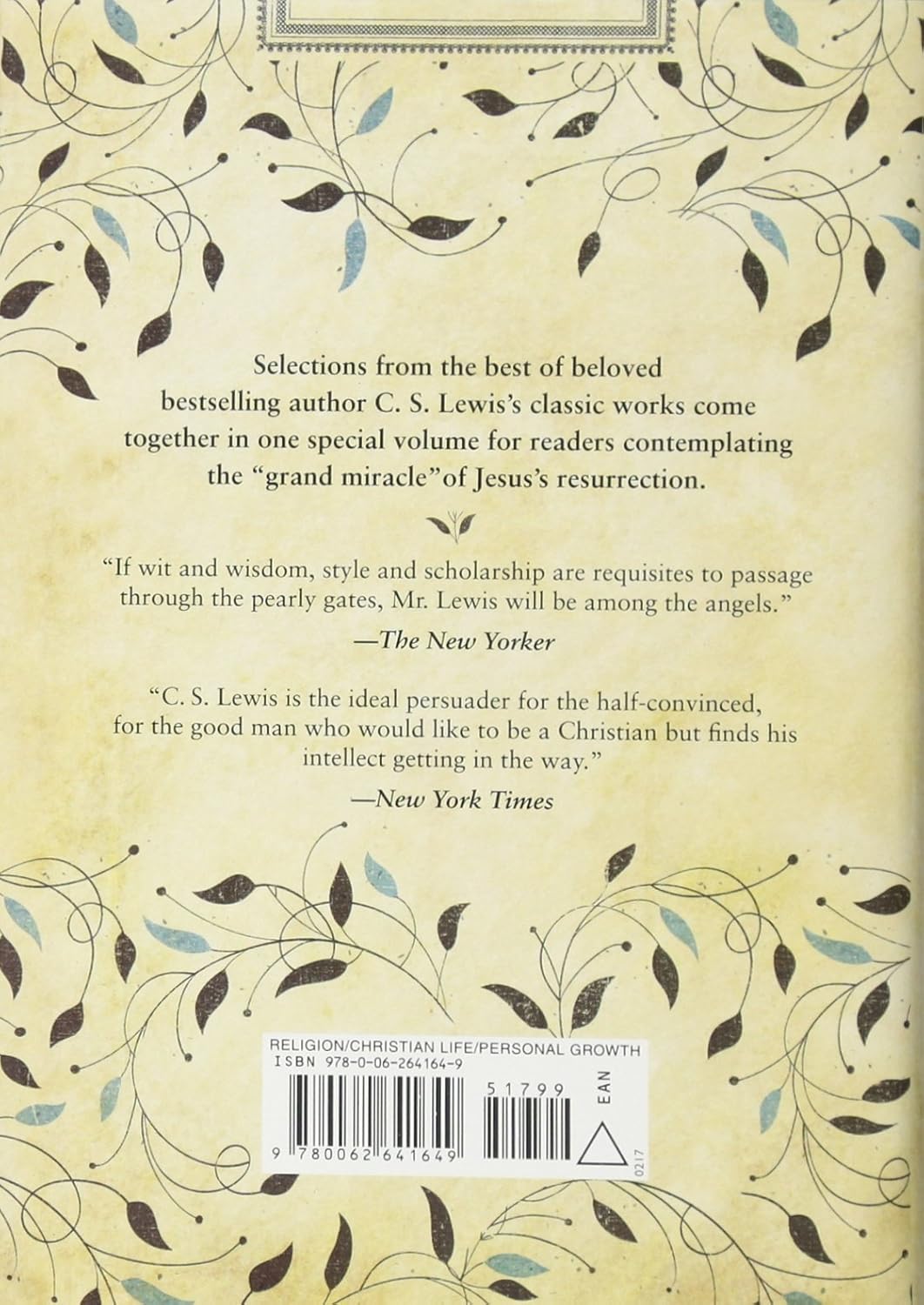 Preparing for Easter: Fifty Devotional Readings from C. S. Lewis Hardcover