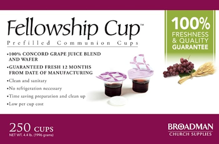 250 pcs Fellowship Cup Wafer & Juice