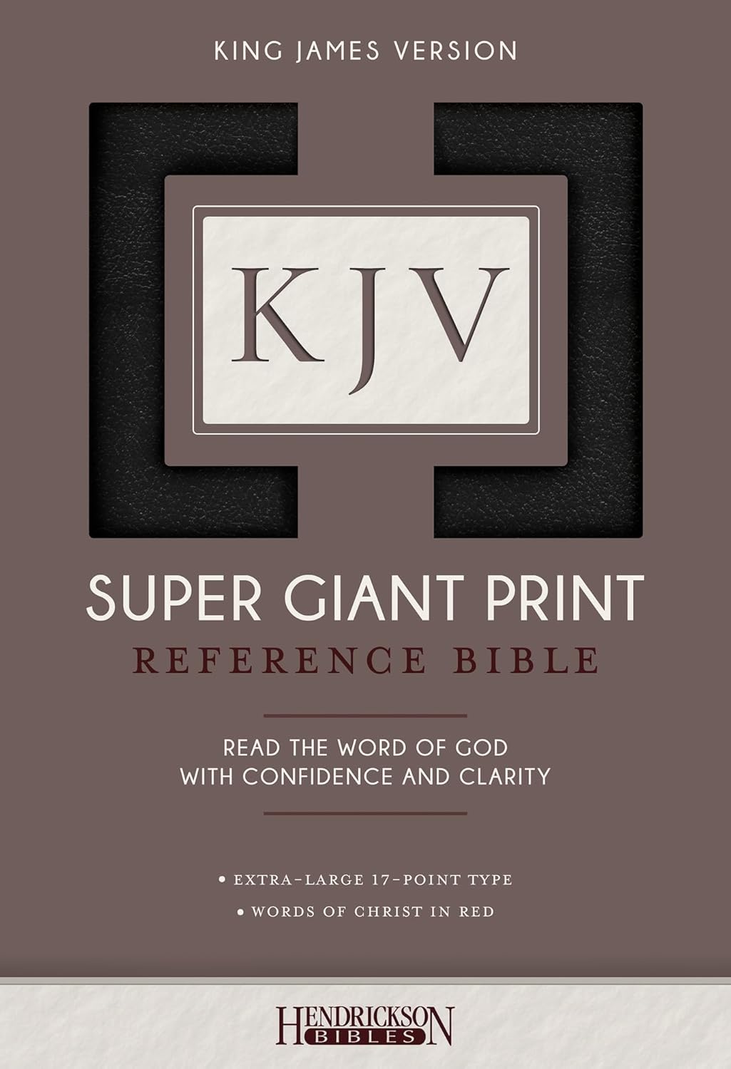KJV SUPER Giant BIBLE Reference