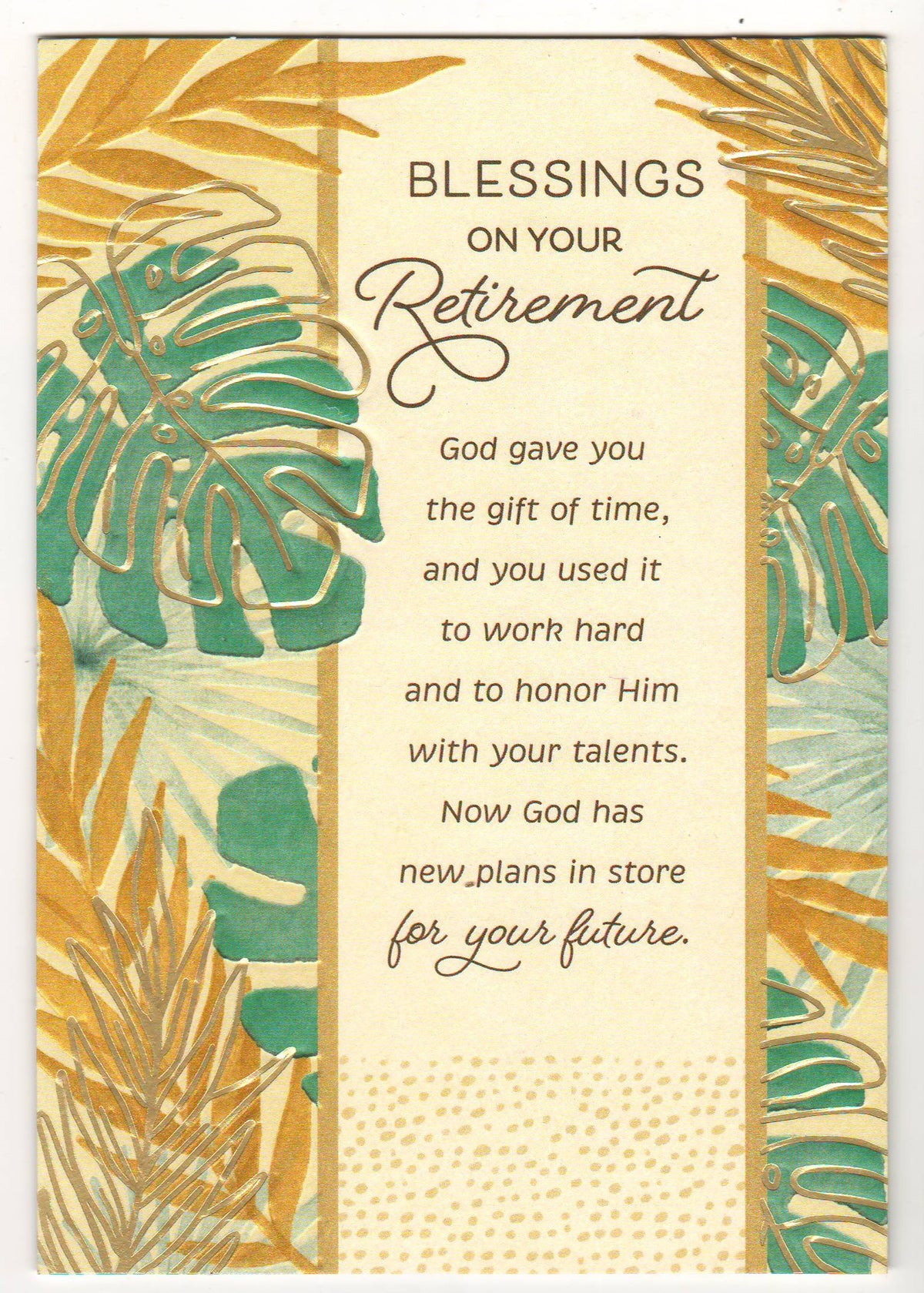 DaySpring Retirement Card #U2545