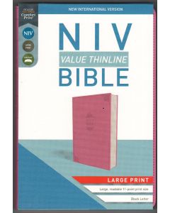 NIV Value Thinline Bible, Large Print