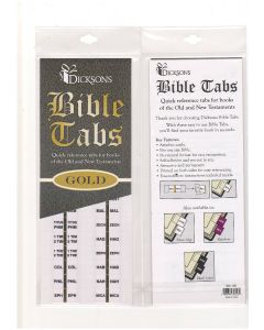 Bible Tabs Gold Dicksons