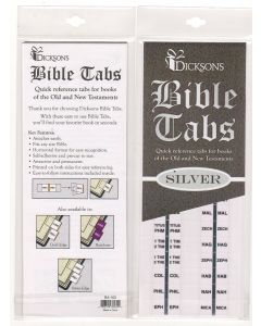 Bible Tabs SILVER Dicksons