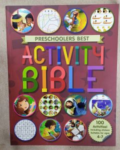 Preschoolers best Activity Bible