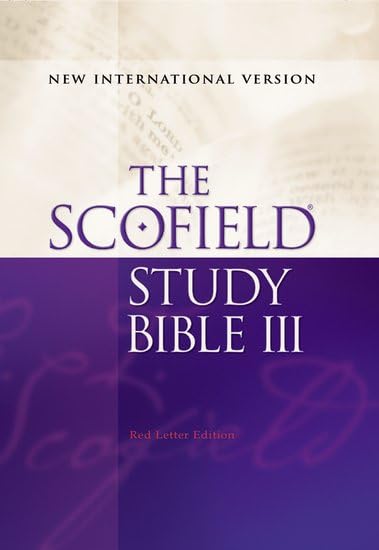 The Scofield Study Bible III, NIV