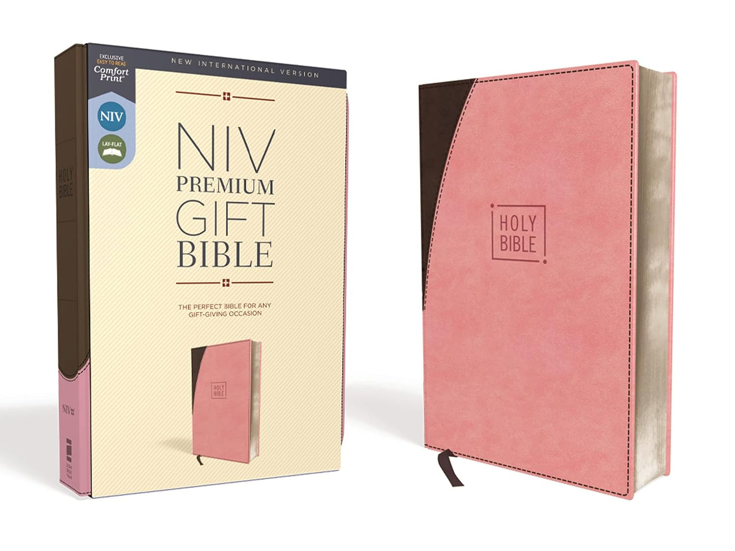 NIV, Premium Gift Bible, Leathersoft, Pink