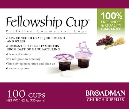 100 pcs Fellowship Cup  Wafer & Juice