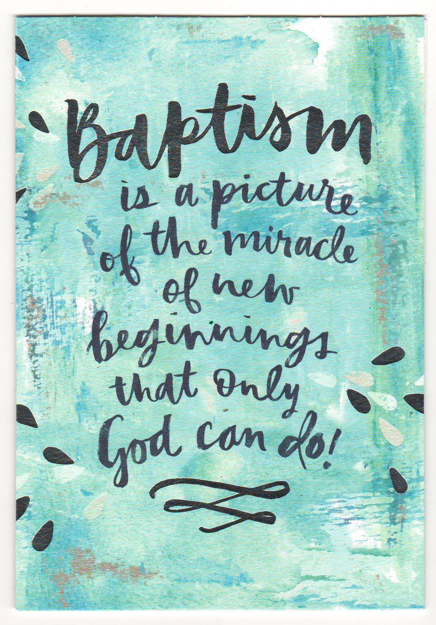 Dayspring Cards-Baptism #72715