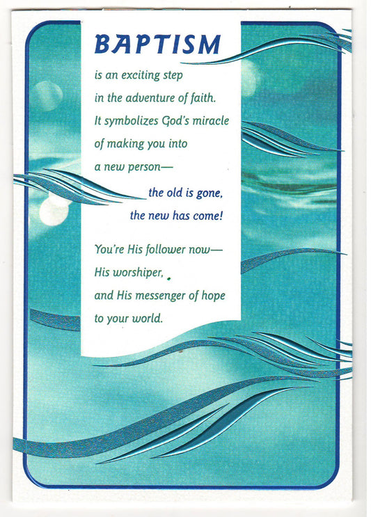 Dayspring Cards-Baptism #279611