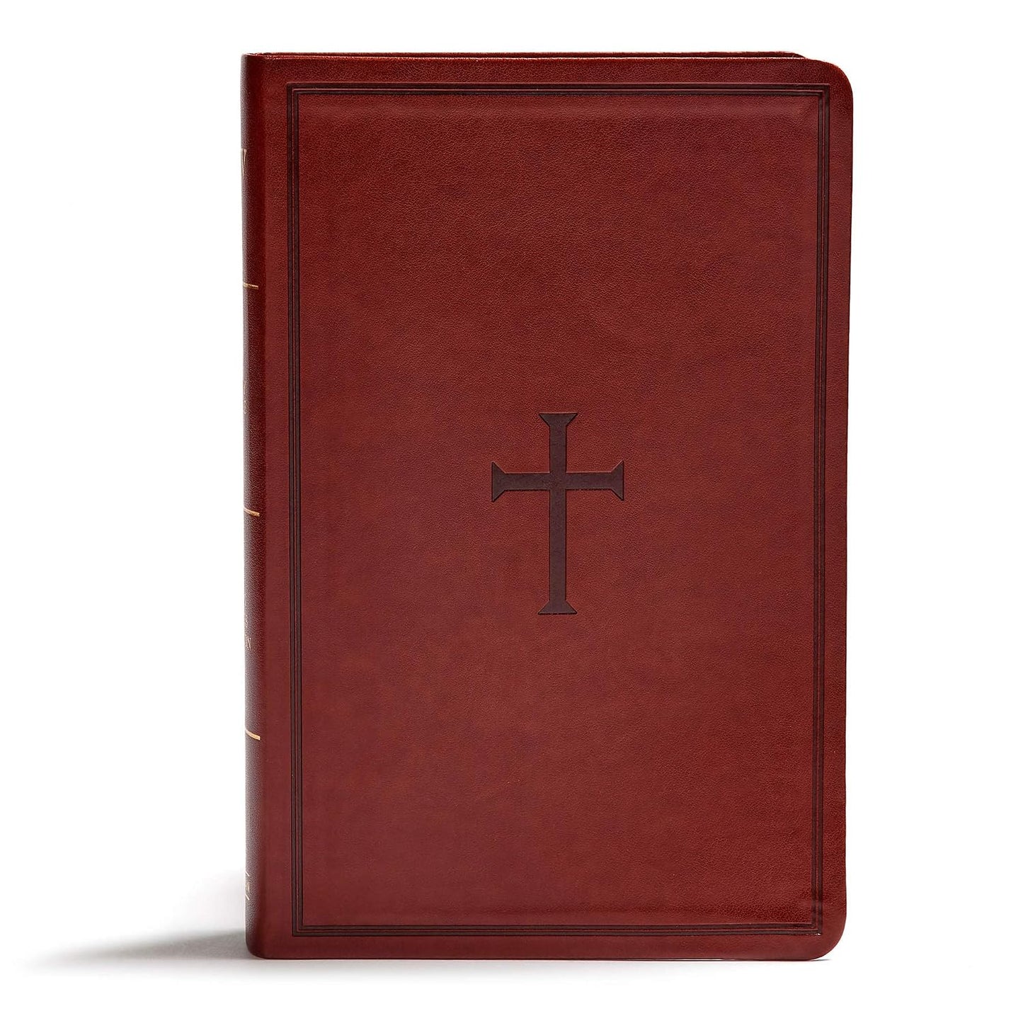 KJV Giant Print Reference Bible, Brown LeatherTouch