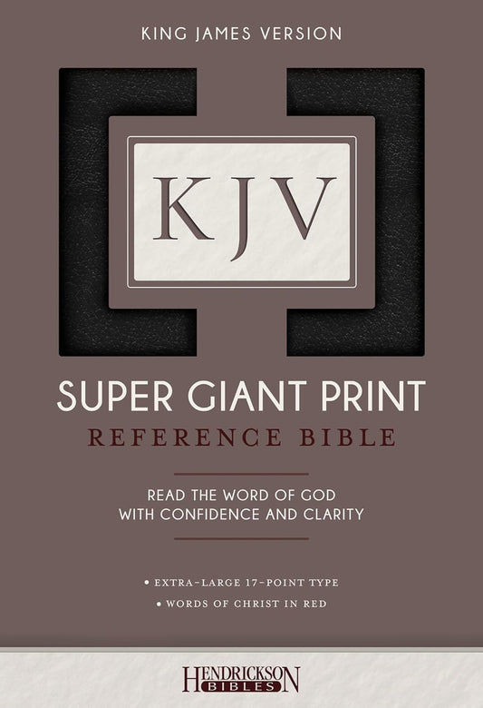 KJV SUPER Giant BIBLE Reference