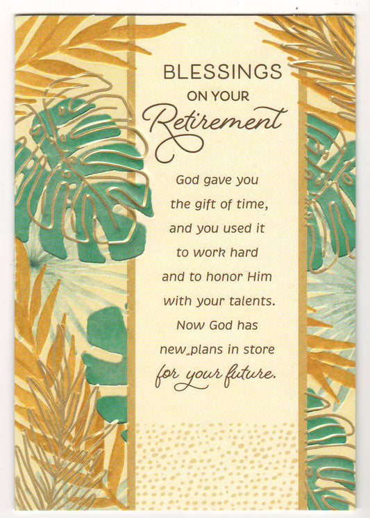 DaySpring Retirement Card #U2545