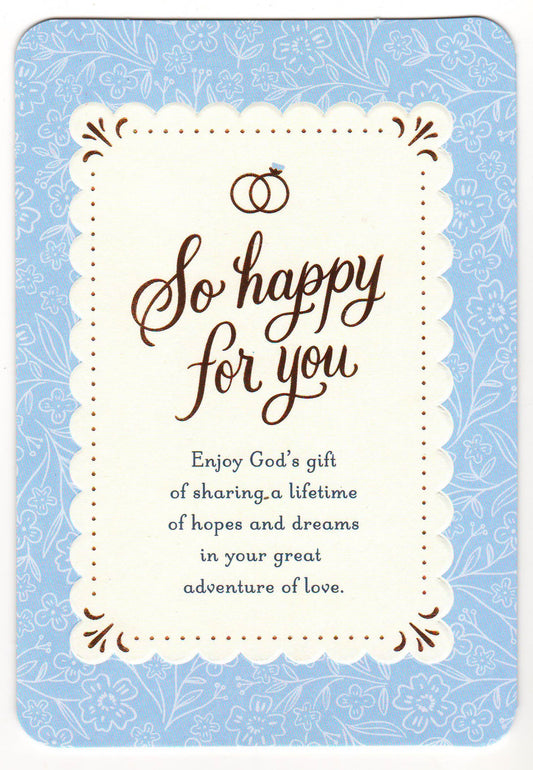DaySpring Wedding Card #U4372
