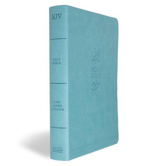 KJV Super Giant Print Reference Bible, Value Edition, Blue LeatherTouch
