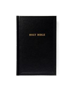 KJV Pew Bible, Black Hardcover