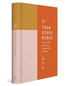 ESV Teen Study Bible (Hardcover, Desert Sun)