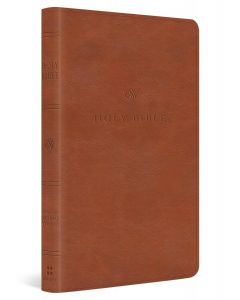 ESV Value Thinline Bible (TruTone, English Saddle) 