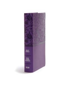 KJV Large Print Personal Size Reference Bible, Purple Leathertouch Indexed