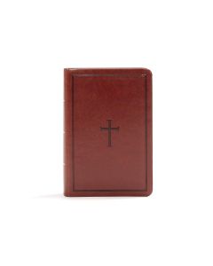 KJV Large Print Compact Reference Bible, Brown